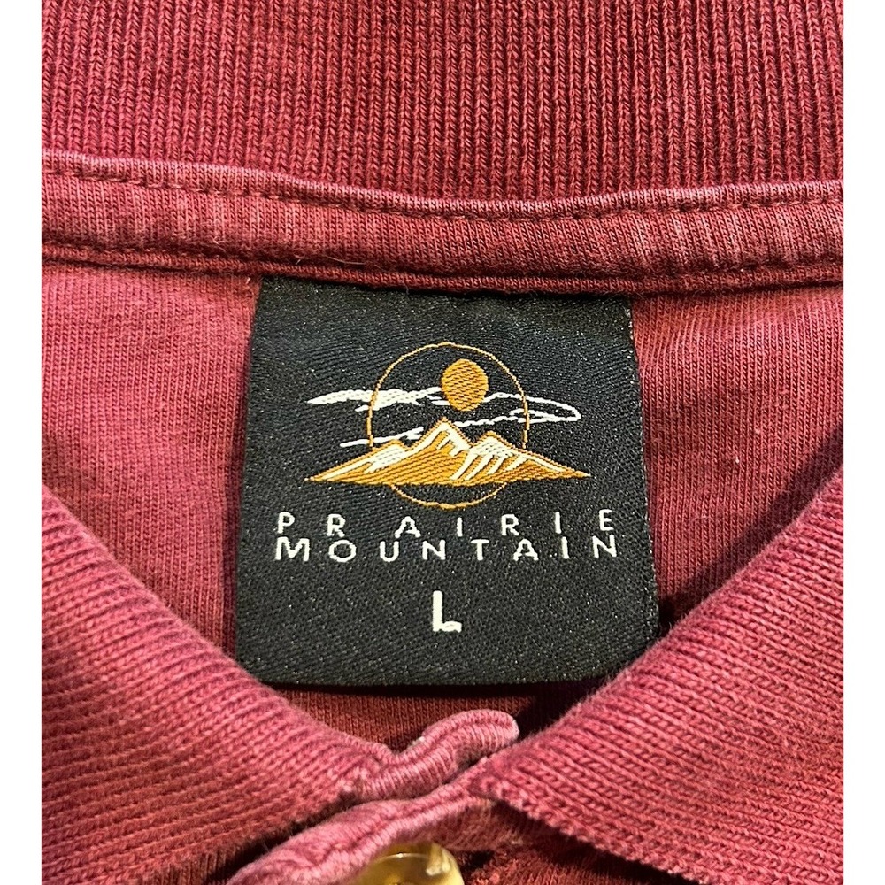 NASA Space center Embroidered Polo Maroon Size‎ Large - Picture 5 of 6